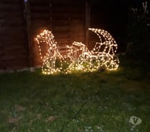 Calèche décorative lumineuse LED