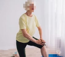 Aide à la remise en forme pour dames seniors