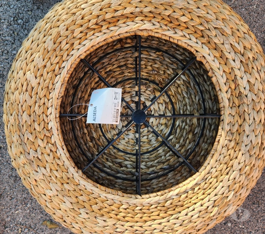 Décoration - art Bouches-du-Rhône Marseille - Photos Vivastreet 2 Poufs en rotin d'Ikea