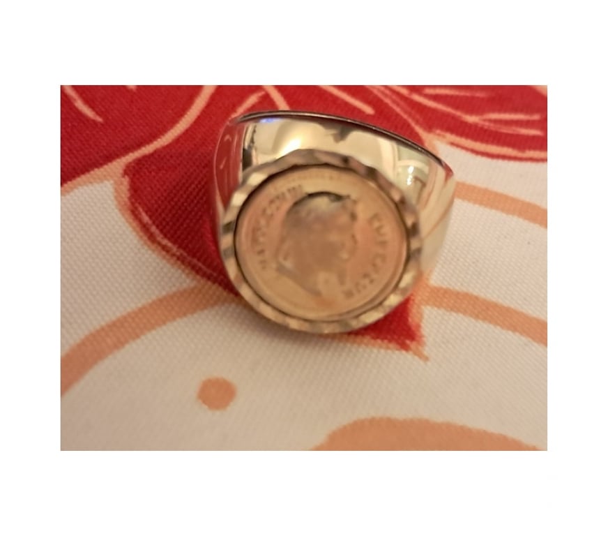 Bijoux occasion Moselle Hauconcourt - 57280 - Photos Vivastreet Bague Napoléon III plaqué or histoire mode bijou vintage