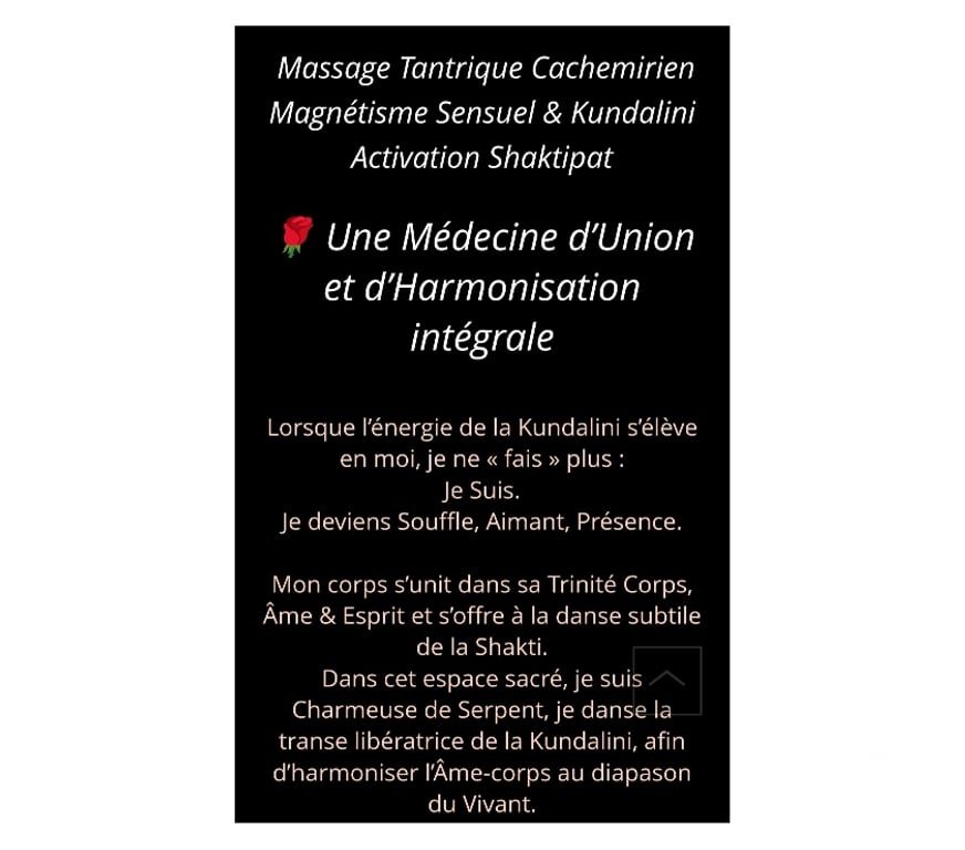 Massages Tarn-et-Garonne Montauban - 82000 - Photos Vivastreet Massage Tantr'Âme Shaktipat & Magnétisme à Montauban