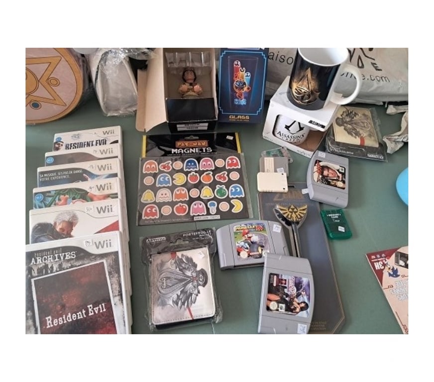 Jeux vidéo - consoles Moselle Semecourt - 57280 - Photos Vivastreet Lot Blind aveugle Jeu vidéo surprise PACMAN ZELDA Tenchu