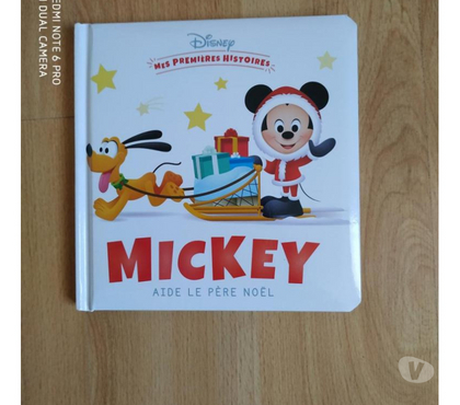 Livres Ardoix Ardèche - Photos Vivastreet Livre Mickey aide le père Noël (Neuf)