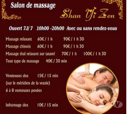 Massage Strasbourg Strasbourg - Photos Vivastreet Salon de massage SHAN YI ZEN