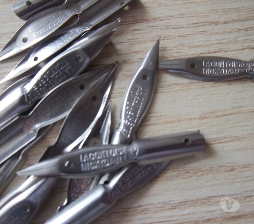 Collection Manche Valognes - 50700 - Photos Vivastreet lot de 20 plumes anciennes calligraphie - LA COMTOISE