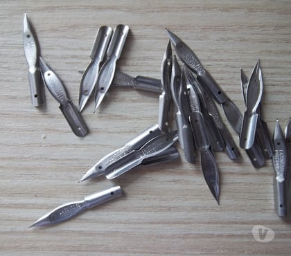 Collection Valognes Manche - Photos Vivastreet lot de 20 plumes anciennes calligraphie - LA COMTOISE