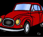 petite voiture citadine restée longtemps immobilisée