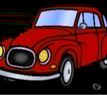 petite voiture citadine restée longtemps immobilisée