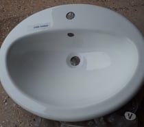 Vasque blanche encastrable