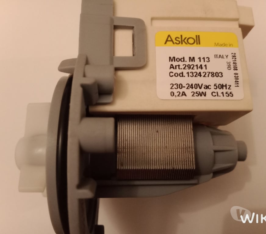 Electroménager occasion Allier Montlucon - 03100 - Photos Vivastreet POMPE DE VIDAGE ASKOLL