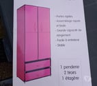 Montlucon - Allier — Armoire penderie
