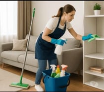 Ménage, netoyage, rangement garde d'enfants, courses etc..