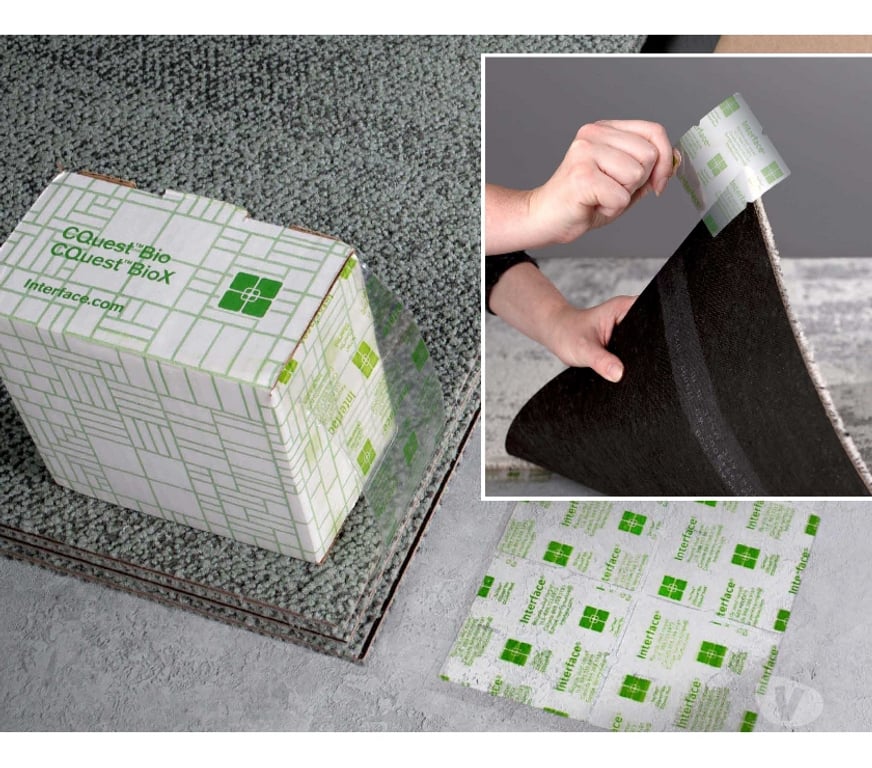 Ameublement & art de la table Nord Lille - Photos Vivastreet Dalles de moquette turquoise Touch & Tones 101 d'Interface