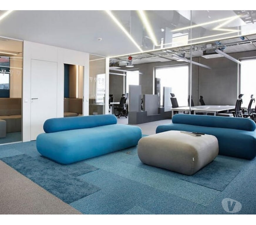 Ameublement & art de la table Nord Lille - Photos Vivastreet Dalles de moquette turquoise Touch & Tones 101 d'Interface