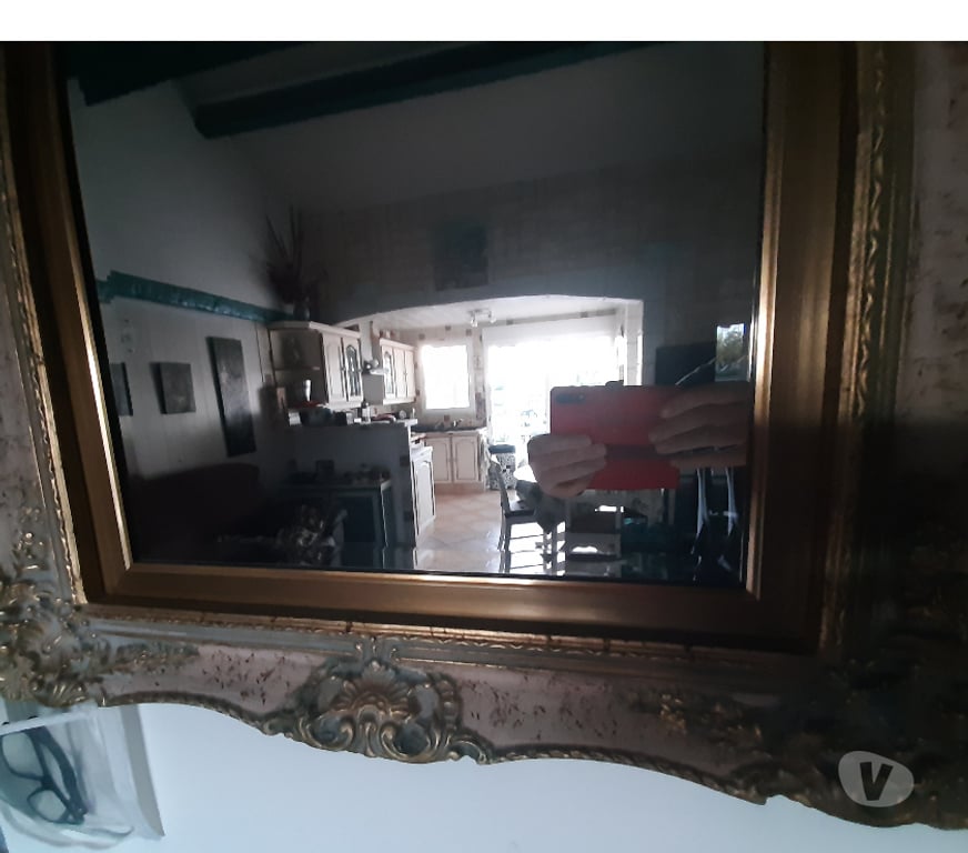 Décoration - art Hérault Vias - 34450 - Photos Vivastreet Miroir doré grand 90x73