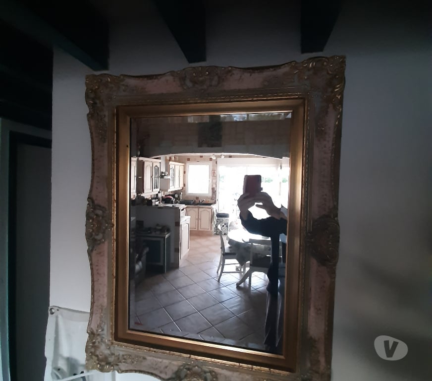 Décoration - art Hérault Vias - 34450 - Photos Vivastreet Miroir doré grand 90x73