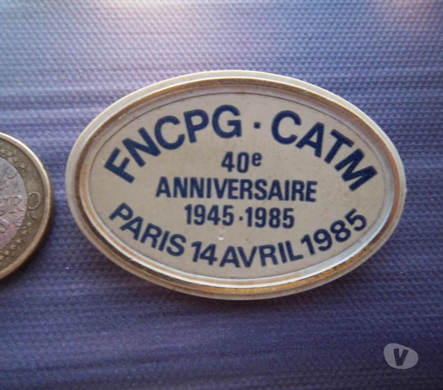 Collection Manche Valognes - 50700 - Photos Vivastreet badge fédération nationale des combattants prisonniers