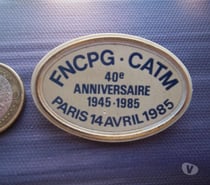badge fédération nationale des combattants prisonniers
