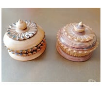 Boîtes bois sculptées annie66