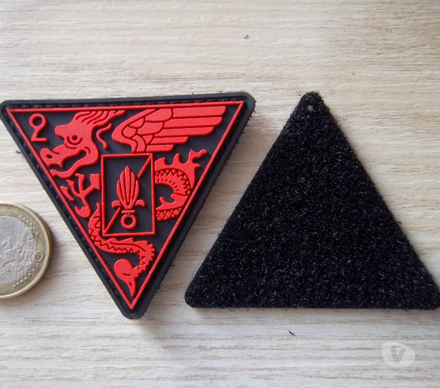 Collection Manche Valognes - 50700 - Photos Vivastreet écusson PVC 2e régiment étranger de parachutistes insigne