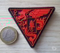 écusson PVC 2e régiment étranger de parachutistes insigne