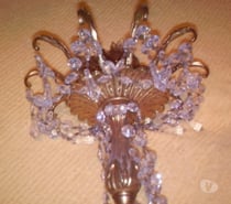 lustre en strass de bohème