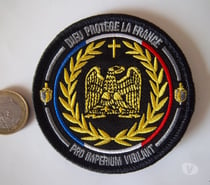 écusson aumônier militaire insigne tissu collection