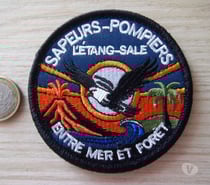 écusson sapeurs pompiers Étang-Salé La Réunion