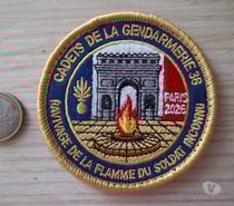 écusson militaire 2026 Paris cadets gendarmerie insigne