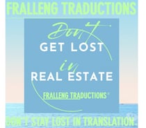TRADUCTRICE ET INTERPRÈTE SPÉCIALISÉE en Real Estate