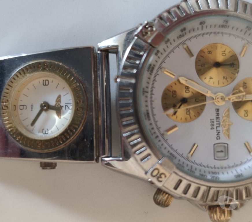 Collection Val-d'Oise Bernes sur Oise - 95340 - Photos Vivastreet Réplique : Montre à Deux cadrans BREITLING 1864