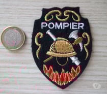 écusson insigne sapeur pompier collection