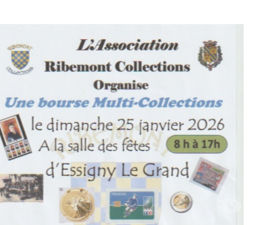 Collection Aisne Essigny le Grand - 02690 - Photos Vivastreet bourse toutes collections