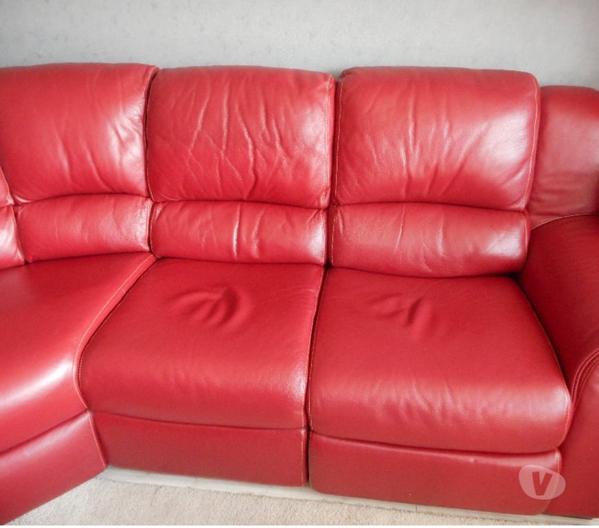 Ameublement & art de la table Moselle Le Ban St Martin - 57050 - Photos Vivastreet Salon d'angle en cuir rouge