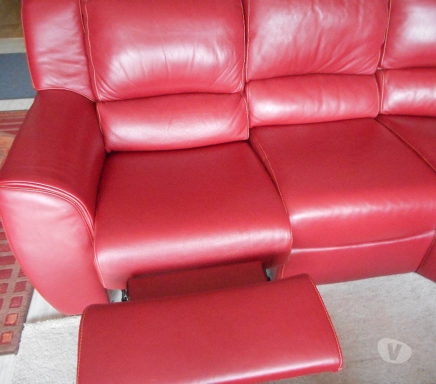 Ameublement & art de la table Moselle Le Ban St Martin - 57050 - Photos Vivastreet Salon d'angle en cuir rouge