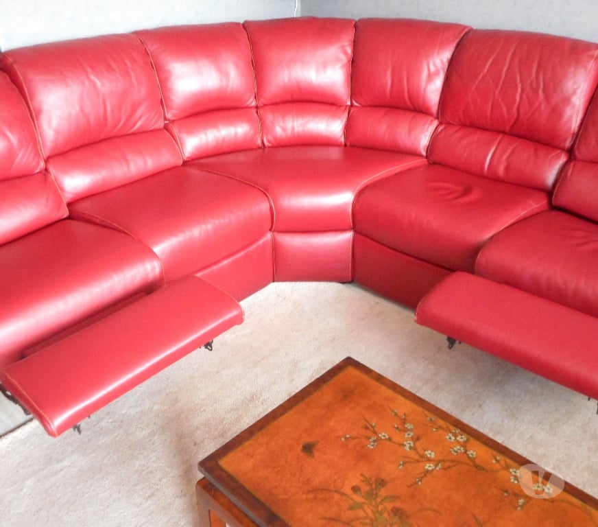 Ameublement & art de la table Moselle Le Ban St Martin - 57050 - Photos Vivastreet Salon d'angle en cuir rouge