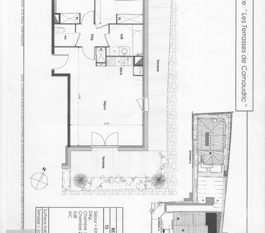 Appartements à vendre Haute-Garonne L'Union - 31240 - Photos Vivastreet Appartement T3 de 64.90 m2 en Rdc