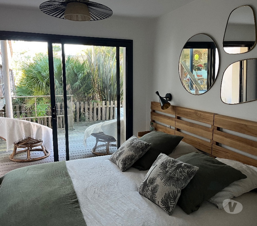 location saisonniere Landes Capbreton - 40130 - Photos Vivastreet Location maison de vacances exotique, proche plage, 12 pers.