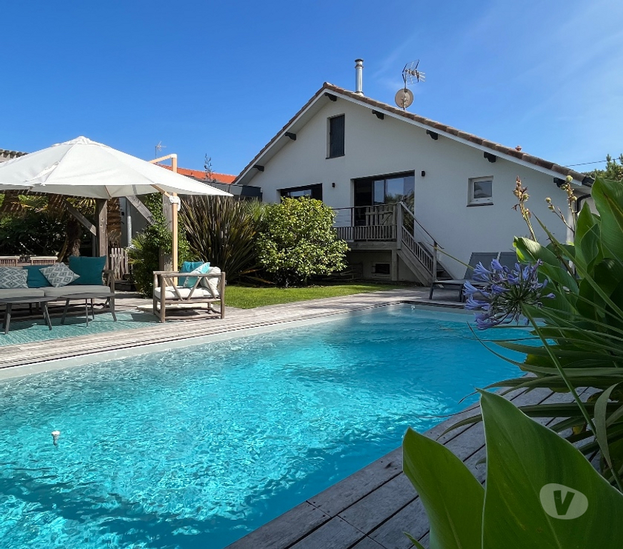 location saisonniere Landes Capbreton - 40130 - Photos Vivastreet Location maison de vacances exotique, proche plage, 12 pers.