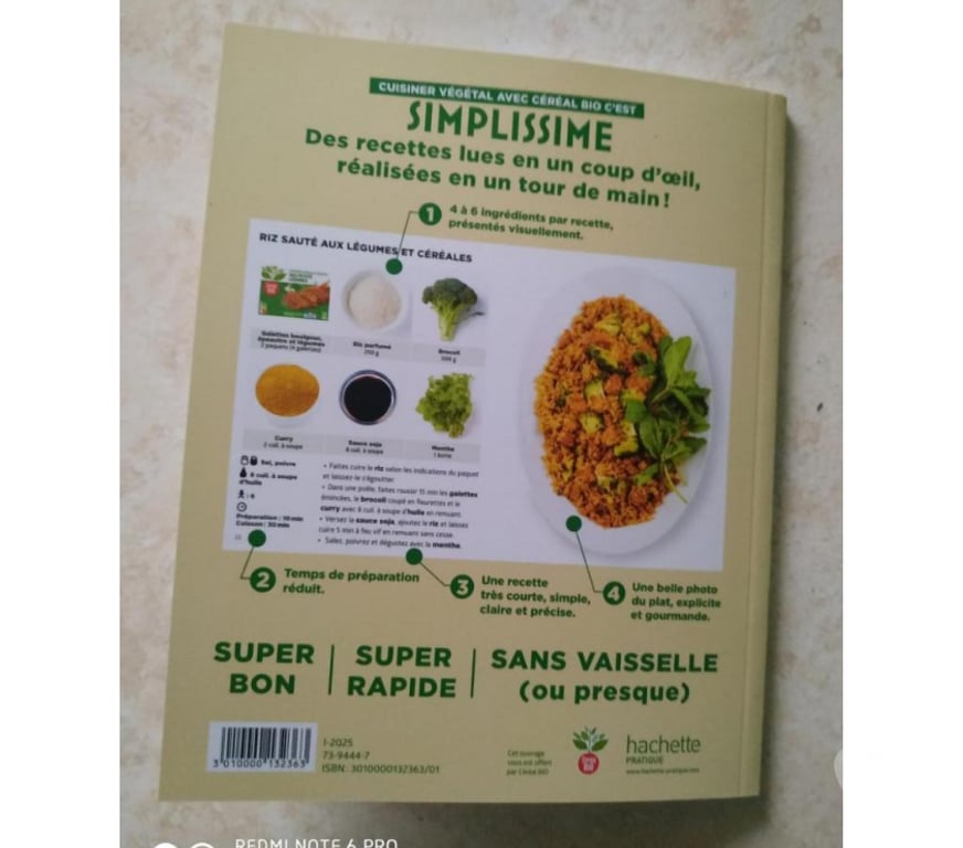 Livres occasion Ardèche Ardoix - 07290 - Photos Vivastreet Livret Cuisiner végétal (Neuf)