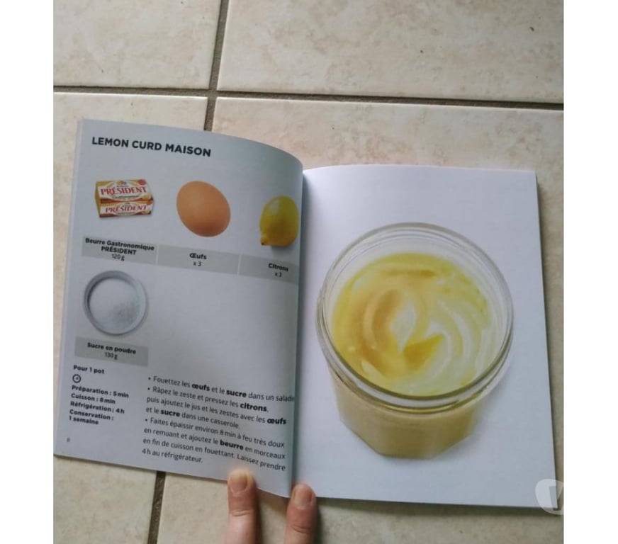 Livres occasion Ardèche Ardoix - 07290 - Photos Vivastreet Livret Les tartines Président c'est simplissime (Neuf)