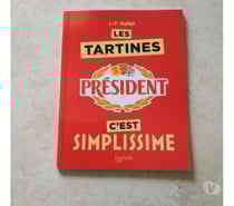 Livret Les tartines Président c'est simplissime (Neuf)
