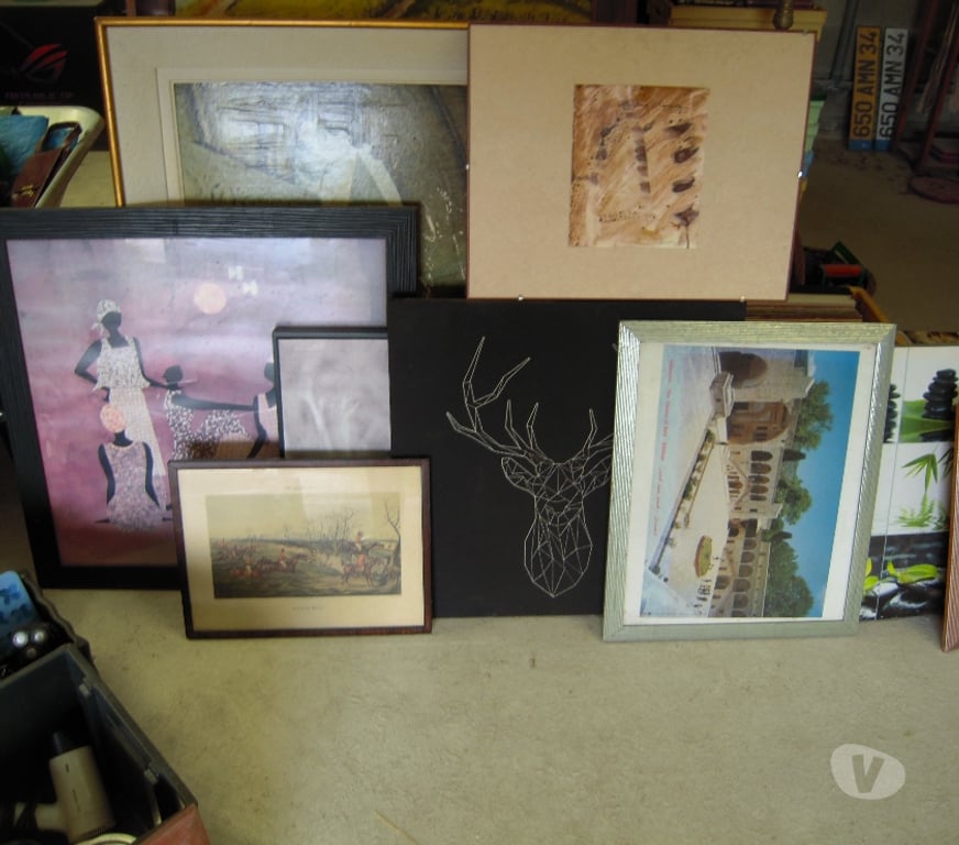 Décoration - art Hérault Villeveyrac - 34560 - Photos Vivastreet TABLEAUX ORIGINAUX ENCADRES POUR LA MAISON