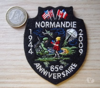 Collection Valognes Manche - Photos Vivastreet écusson collection 65 éme anniversaire débarquement