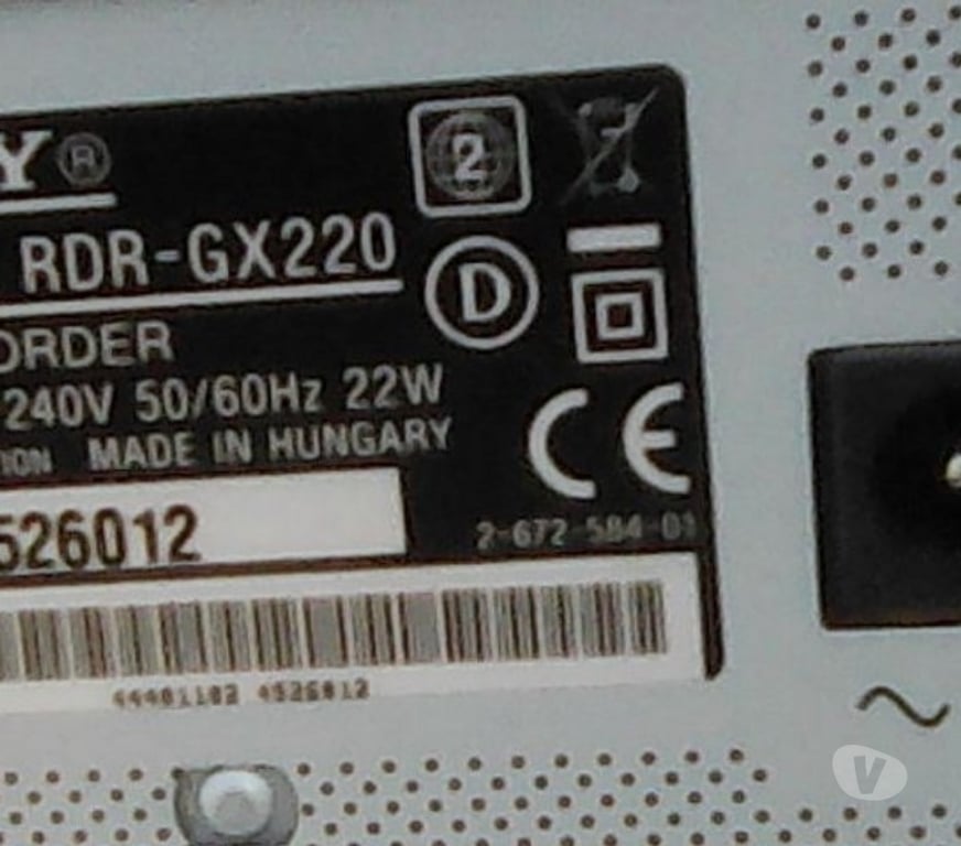 Photo - Video - Son Rhône St Vincent de Reins - 69240 - Photos Vivastreet enregistreur sony