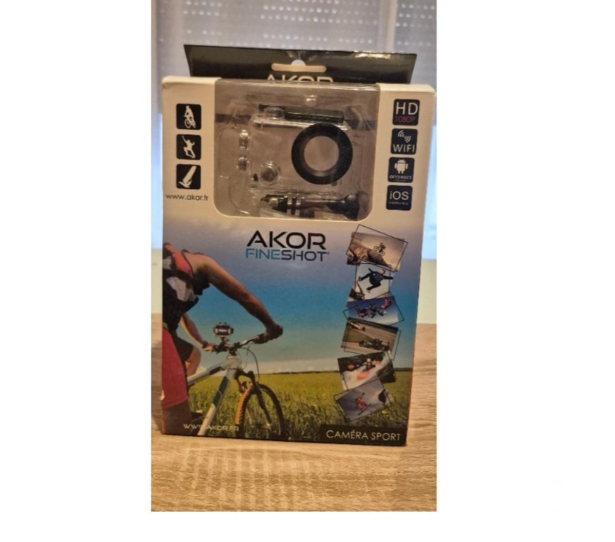 Photo - Video - Son Seine-Saint-Denis Romainville - 93230 - Photos Vivastreet Pack Caméra Sport Akor Fineshot HD 1080p + Kit Accessoires