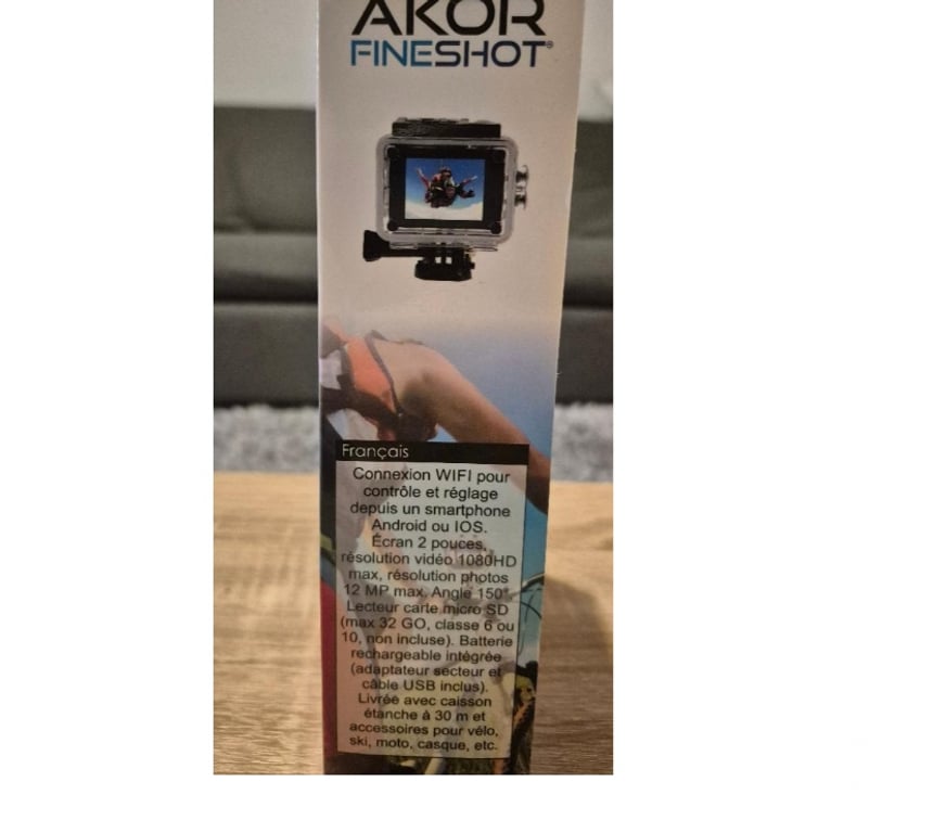 Photo - Video - Son Seine-Saint-Denis Romainville - 93230 - Photos Vivastreet Pack Caméra Sport Akor Fineshot HD 1080p + Kit Accessoires