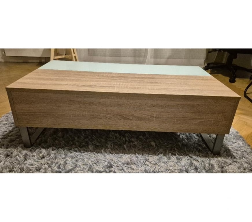 Ameublement & art de la table Seine-Saint-Denis Romainville - 93230 - Photos Vivastreet Table basse plateau relevable Blanc et chêne