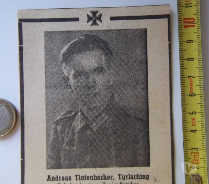 Collection Manche Valognes - 50700 - Photos Vivastreet décés coupure journal Soldat 2e classe bataillon pionnier