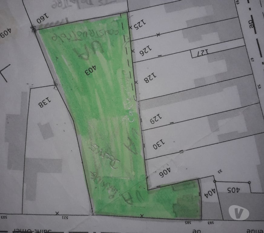 Terrain à vendre Pas-de-Calais Ardres - 62610 - Photos Vivastreet Terrain "PAP"centre